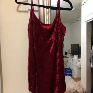 Red Velvet Forever 21 Dress